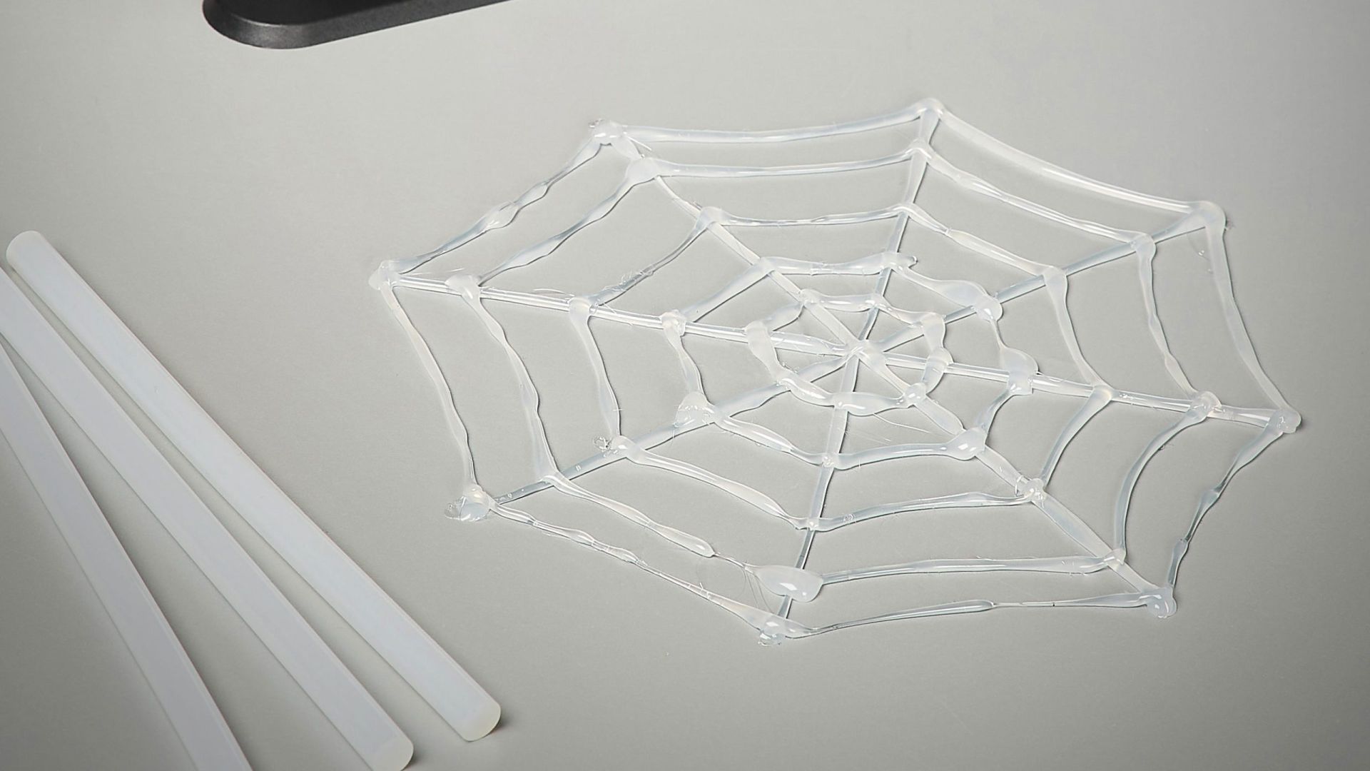 Spooky Halloween spider web